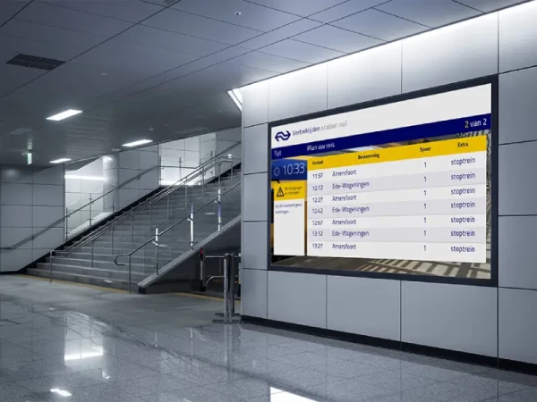 Digital Signage on Touchscreens